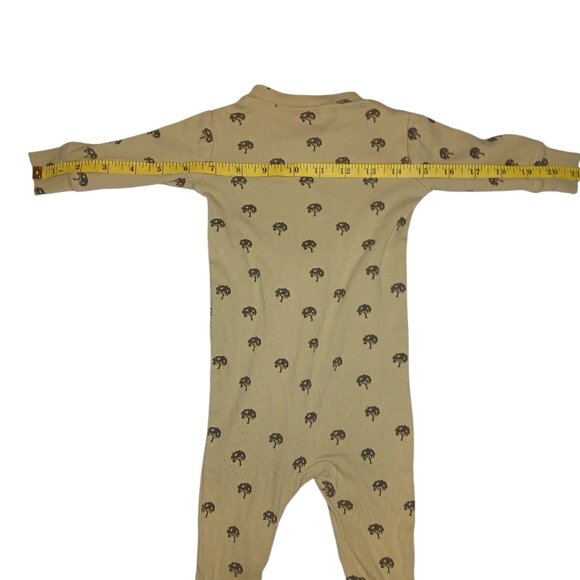 Kate Quinn Baby Sleeper 0-3M NWOT | Organic Cotton Zip Footless Romper | Neutral - Picture 3 of 4